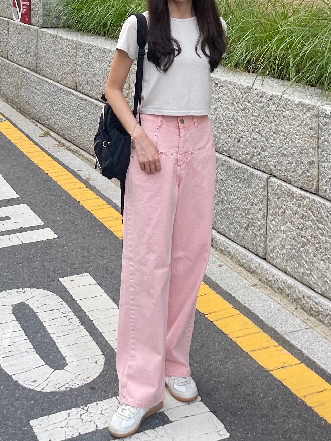 (即納)alegre / cargo pants / pink