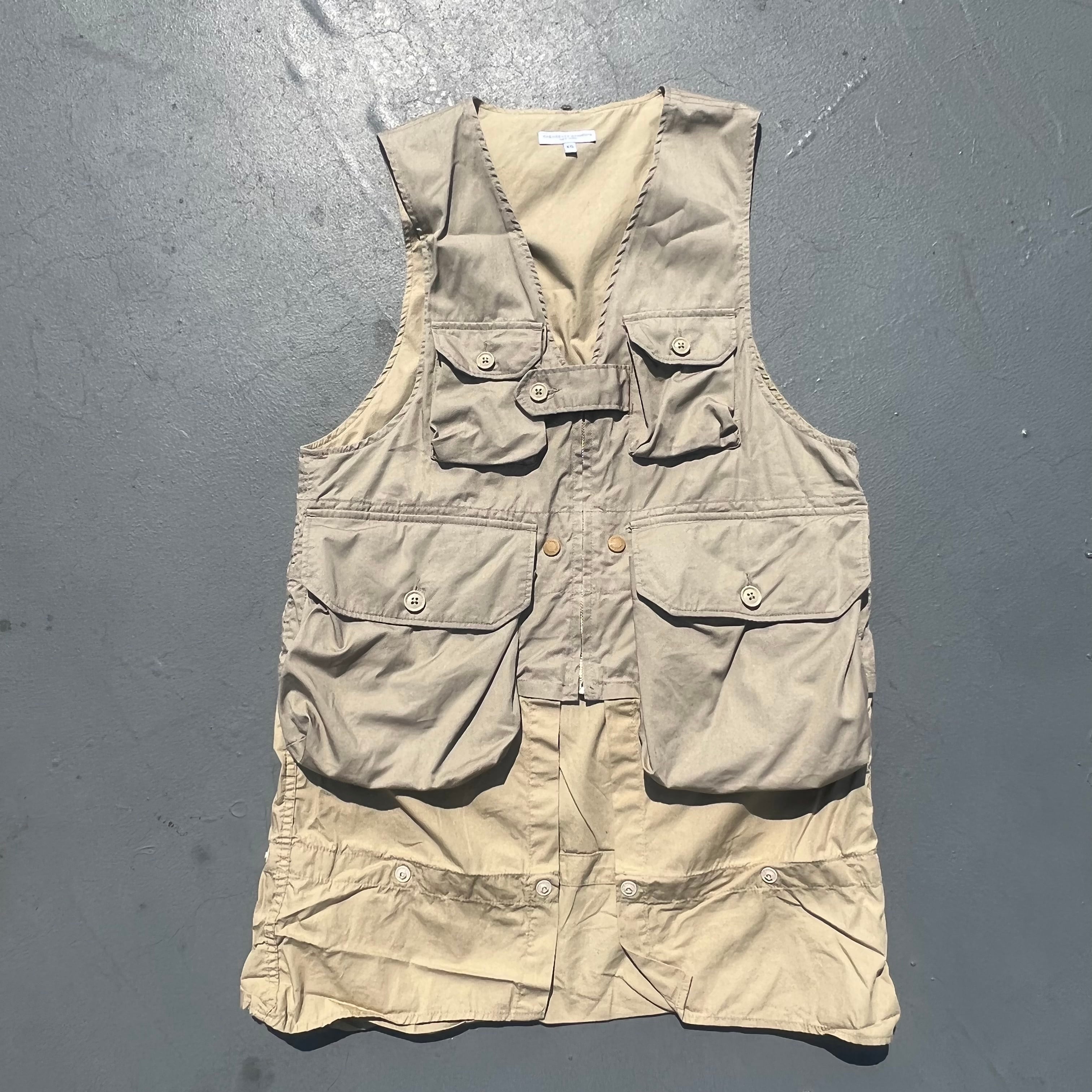 Engineered Garments Game Vest XS | brandselect