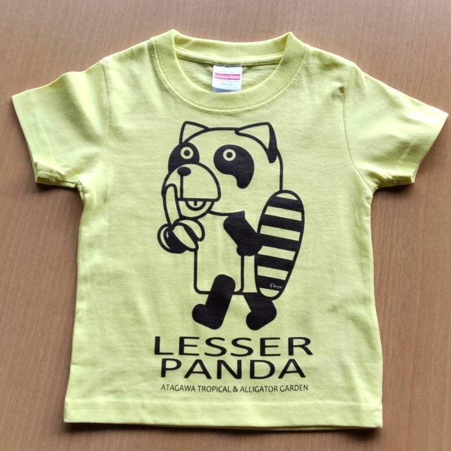 レッサーパンダ オリジナルTシャツ 大人用 | 熱川バナナワニ園 売店