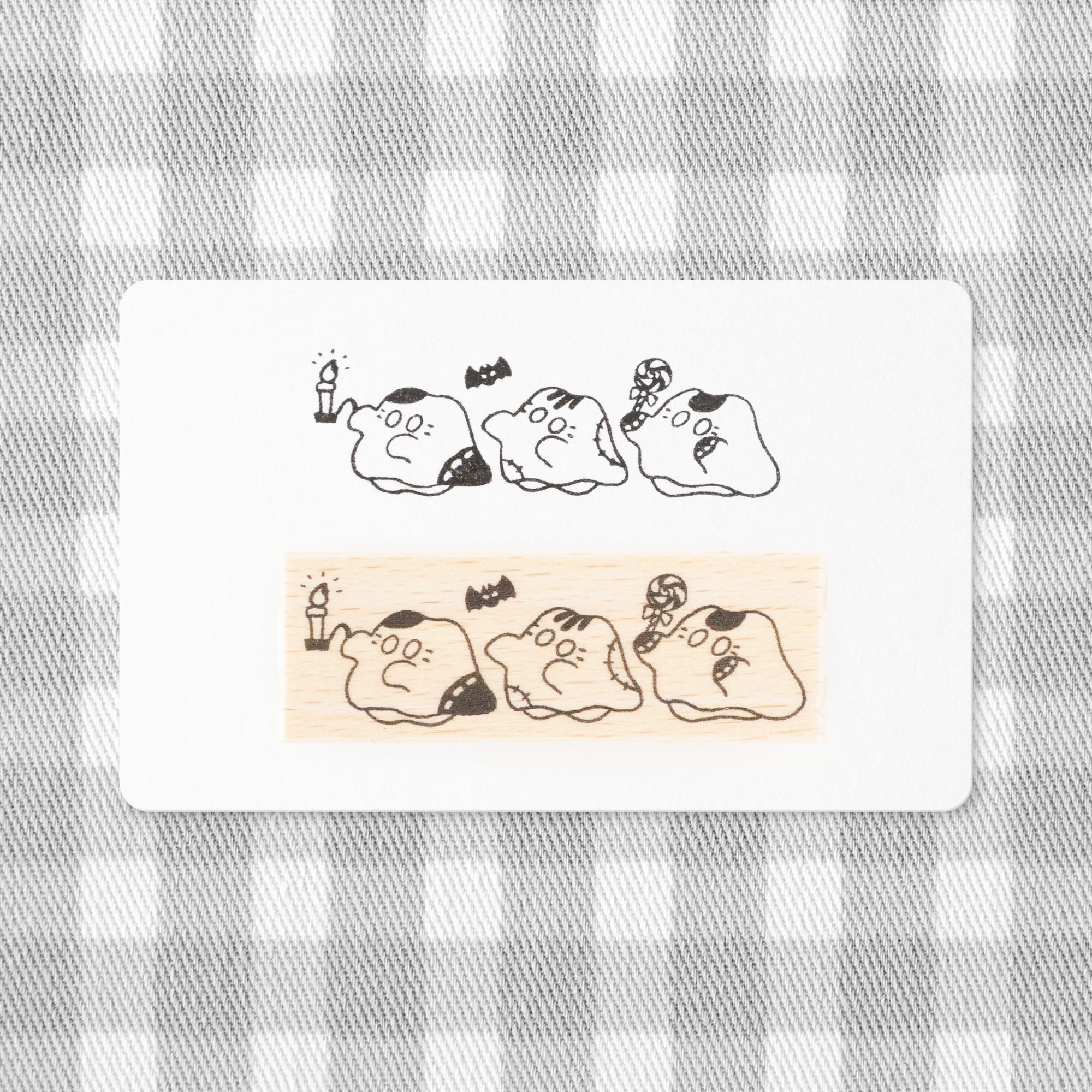 ちびねこオバケ | はんこ