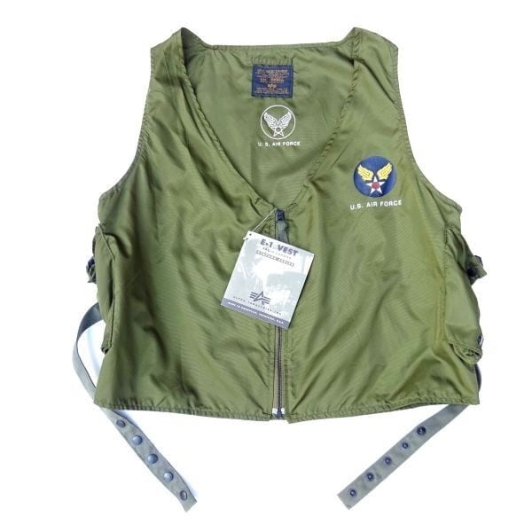 Deadstock (デッドストック) ALPHA INDUSTRIES アルファ E-1 ラジオベスト