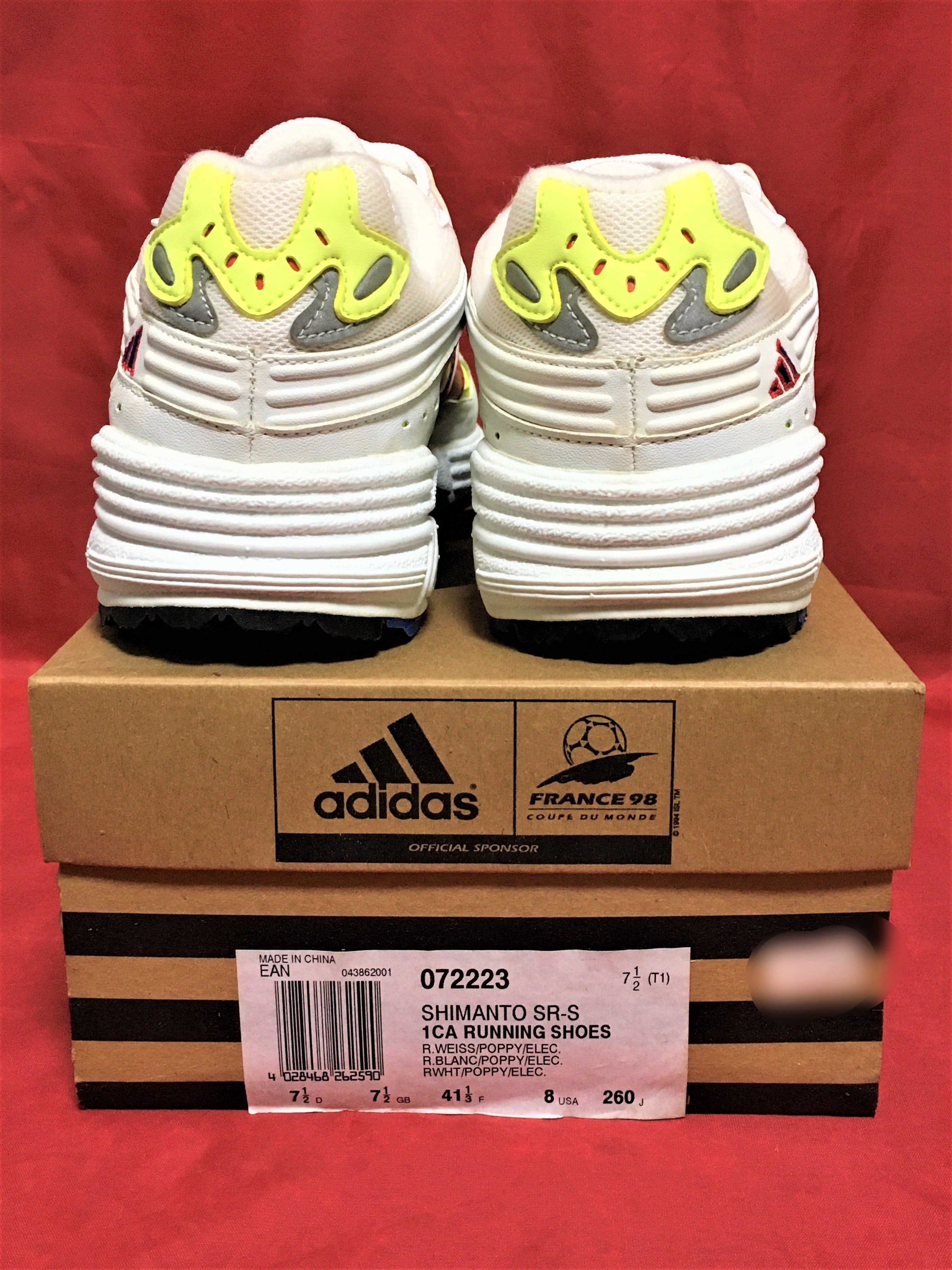 adidas（アディダス）SHIMANTO SR-S（シマント）8 26cm 072223 白/赤