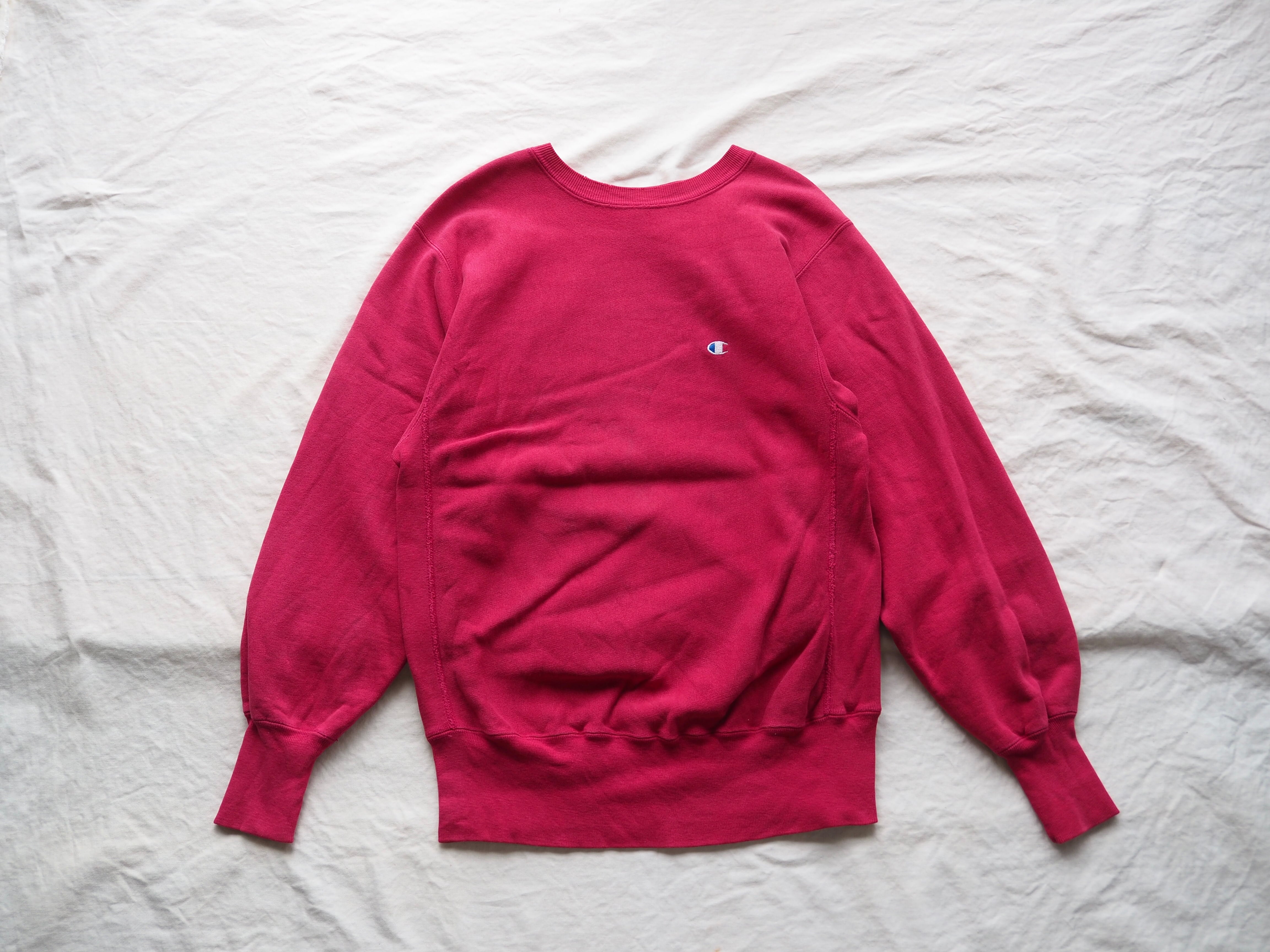 1990’s Champion リバースウィーブスウェット L pink/blank