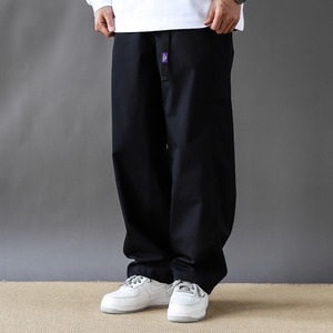 Belted wide tapered pants 1117