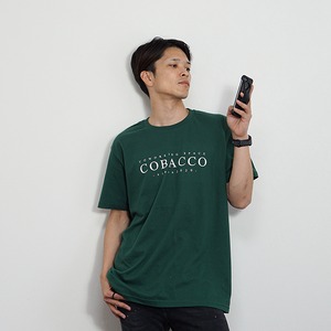 レギュラーフィットTシャツ『COBACCO』アイビーグリーン