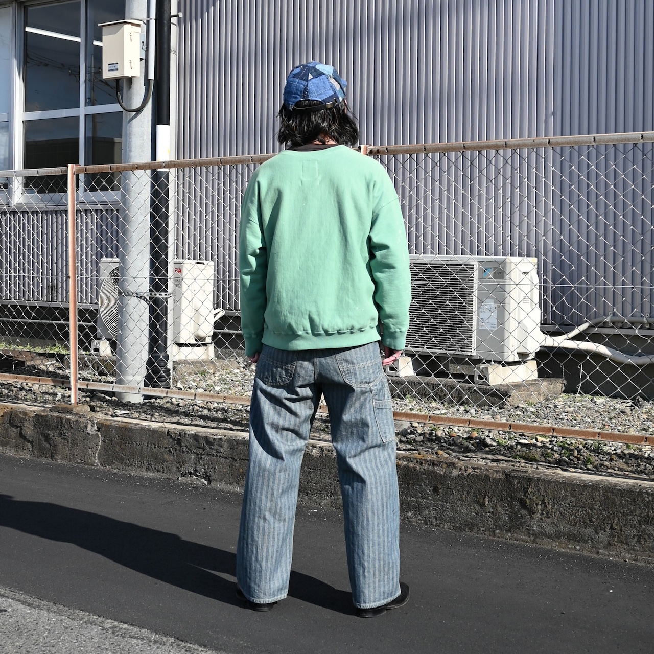 BOWWOW / DISTRESSED SWEATSHIRT AGED