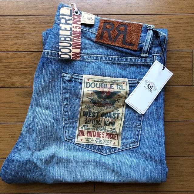 RRL ダブルアールエル ヴィンテージ加工 スウェットカーディガン 90s