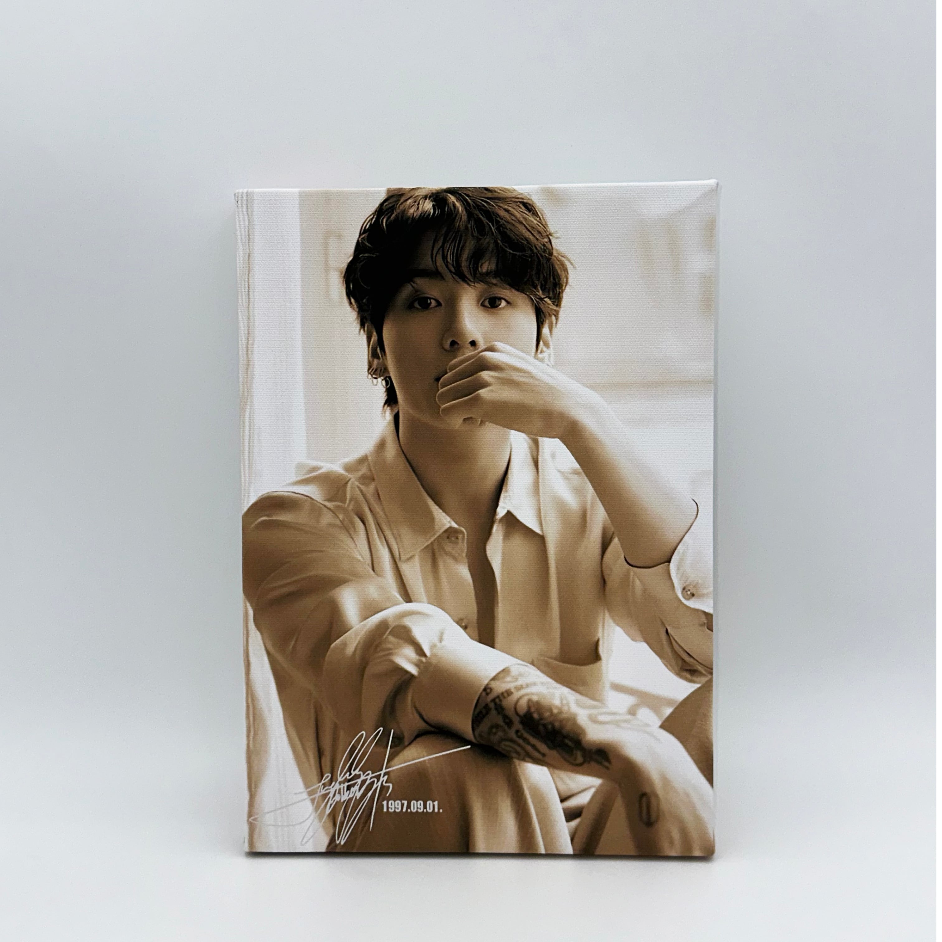 BTS ジョングク ミニフォトブック ④ BTS JUNGKOOK [GOLDEN] Album CD+