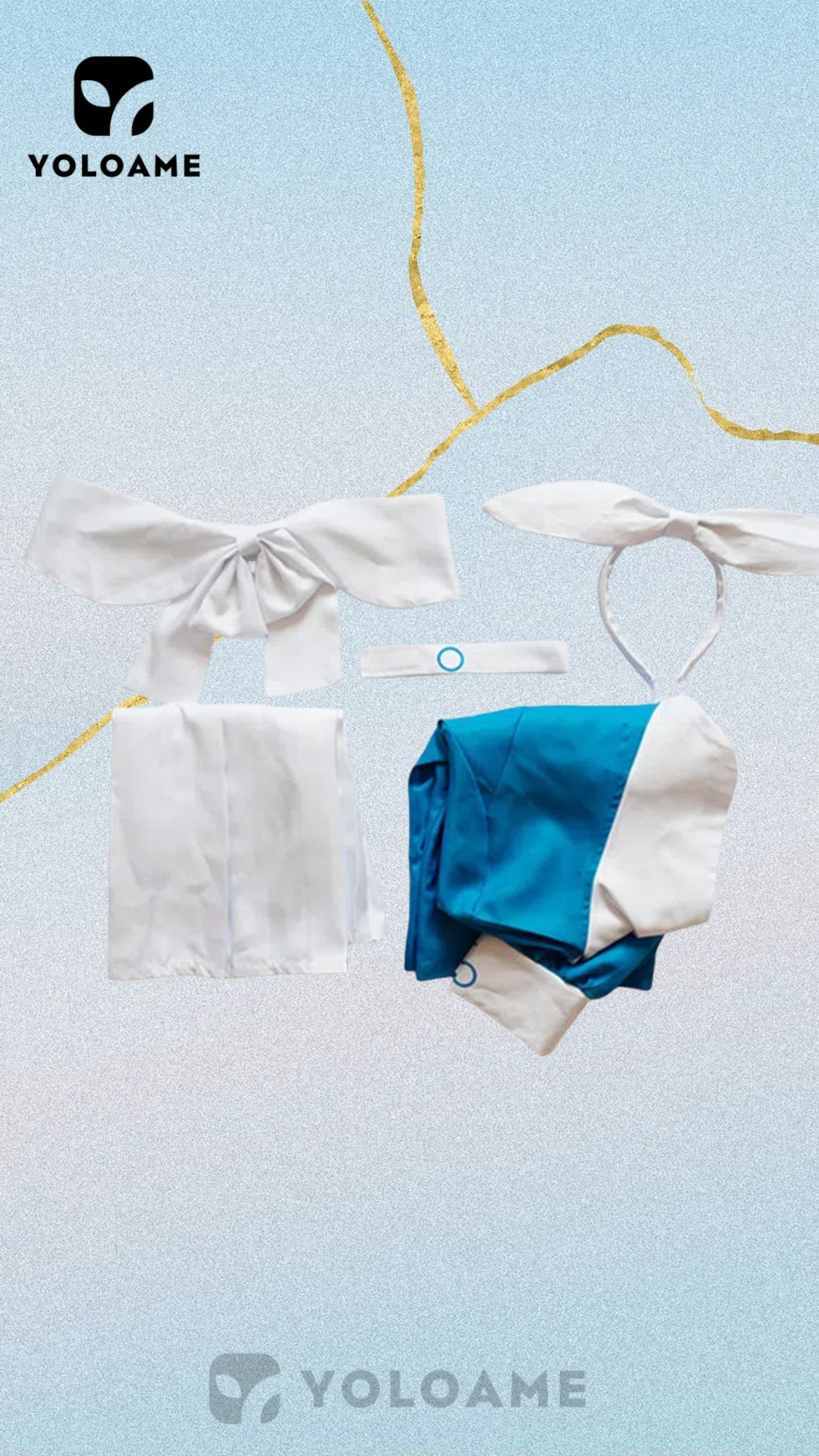 漫之星 ブルーアーカイブ アロナ コスプレ衣装