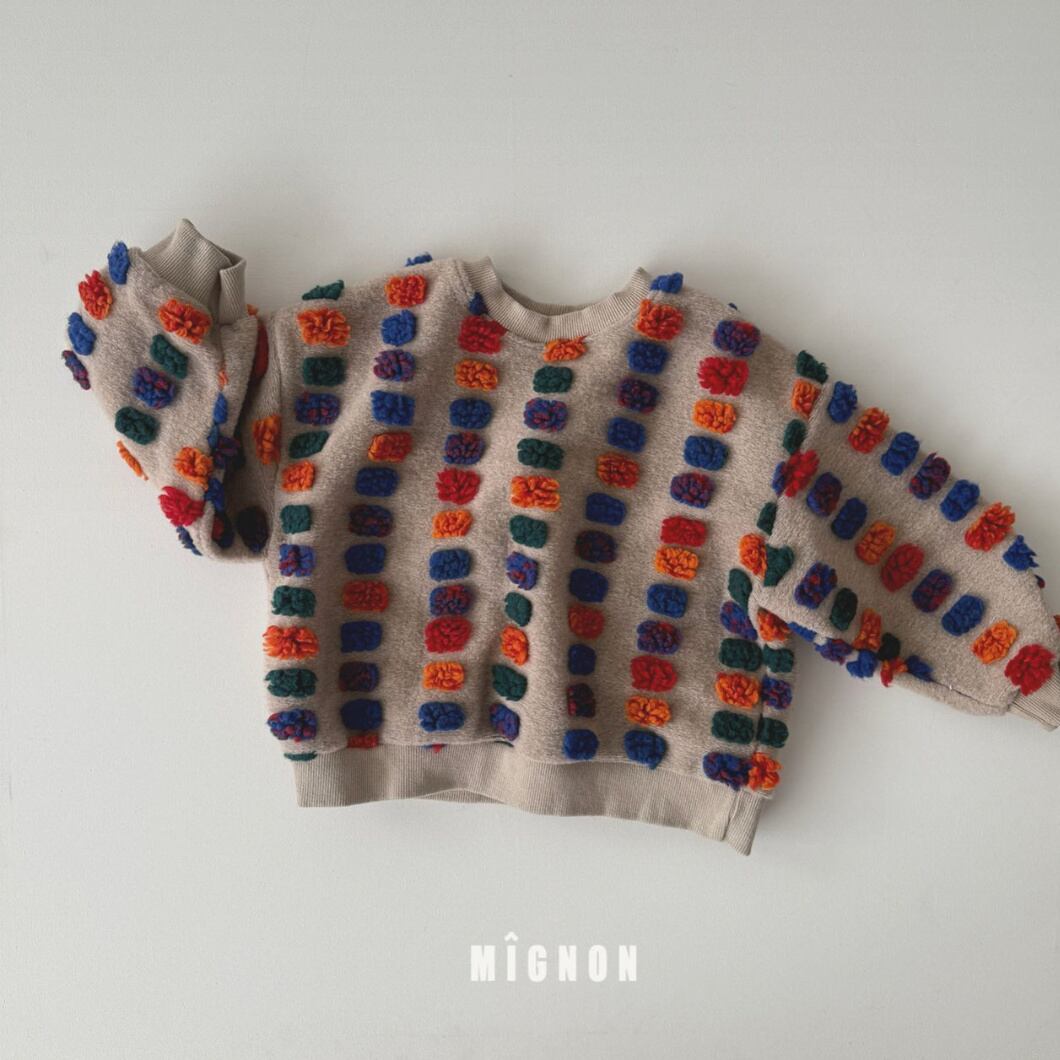 ポンポントレーナー ※ジュニアsize 【mignon】