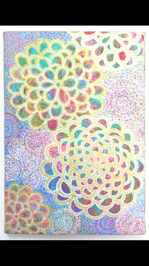 花 / 命 / 宇宙 / 曼荼羅 / 絵画 / アート/カラフル