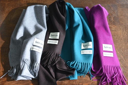 Sainuu カシミアストール S