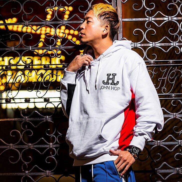 Side switching logo HOODIE | JohnHop(ジョンホップ) 公式|ジャック