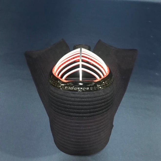 剣道面　1.2分　72～73㎝　美品　 面単品 特大サイズ72センチ以上 七星 中高生用剣道具 標準サイズ 10mm