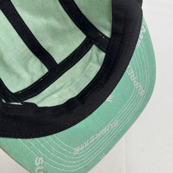 Supreme/シュプリーム【17SS】Logo Denim Camp Cap/ロゴ デニム