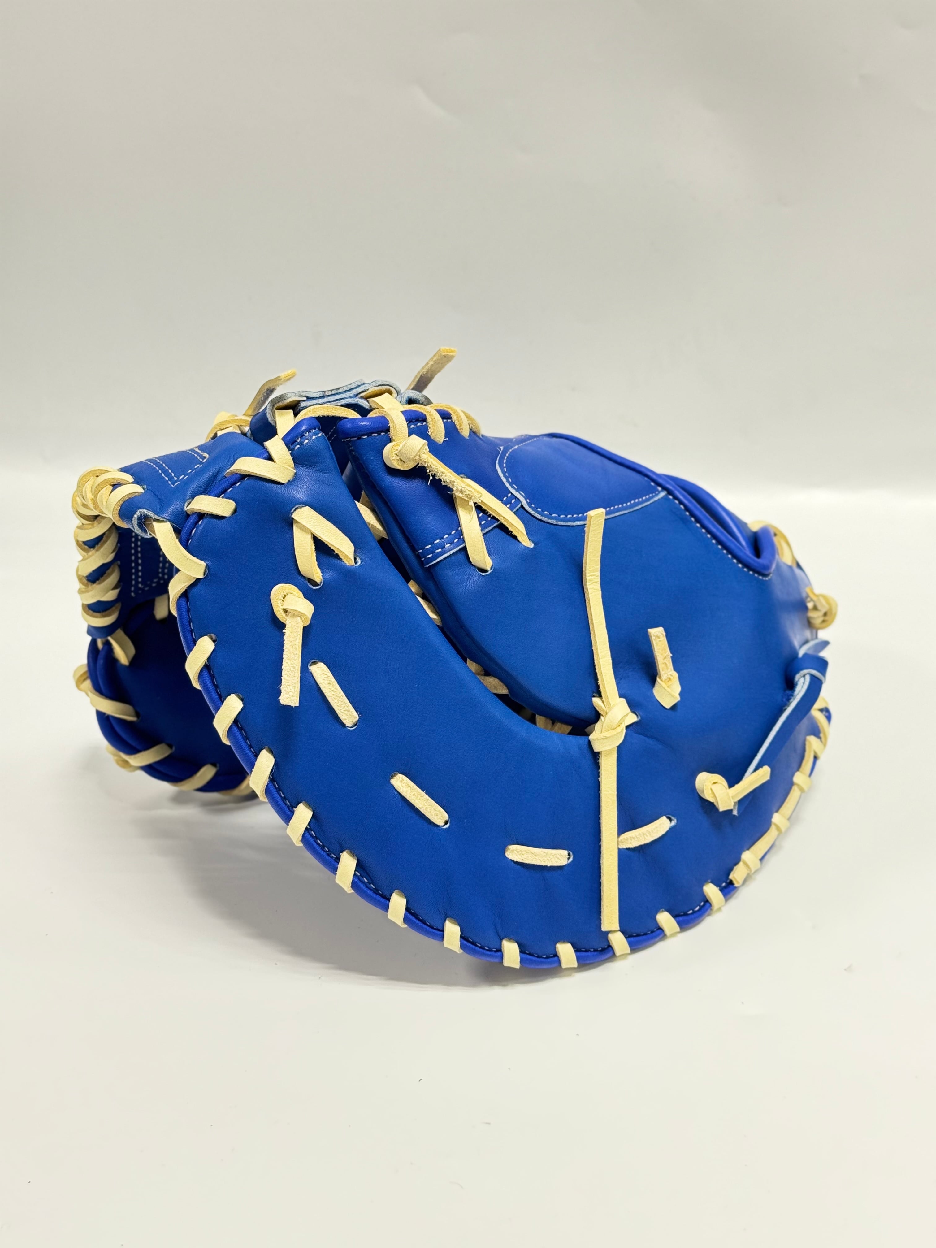 helmｰヘルム 軟式仕様ミット 限定キャッチャーミット ロイヤルブルー