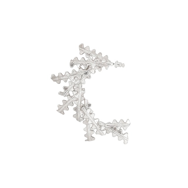 [P016]Silver 925 gizagiza earring