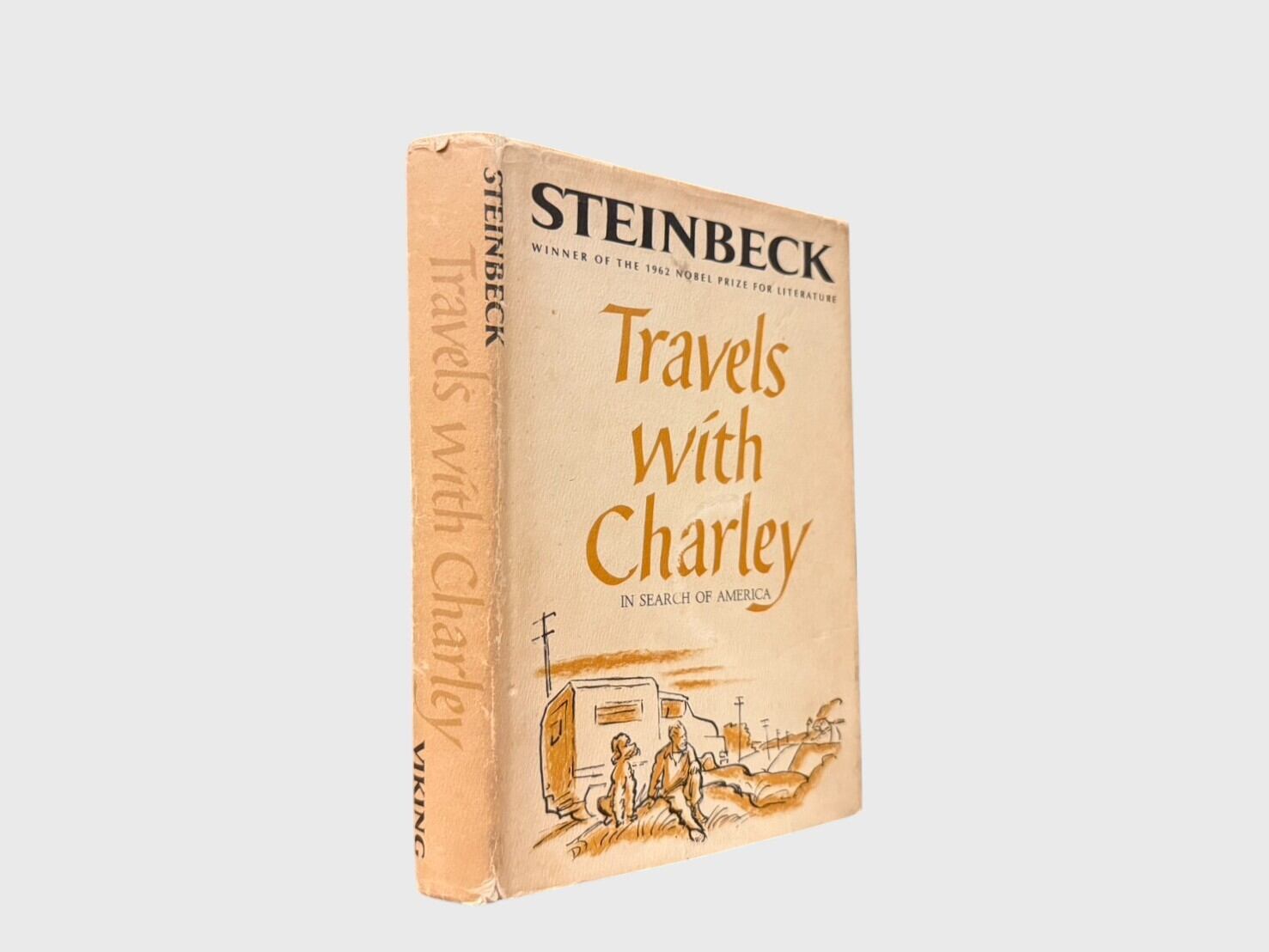 【SL944】【FIRST EDTION】【FOURTEENTH PRINTING】Travels with Charley: In Search of America(1963) /John Steinbeck