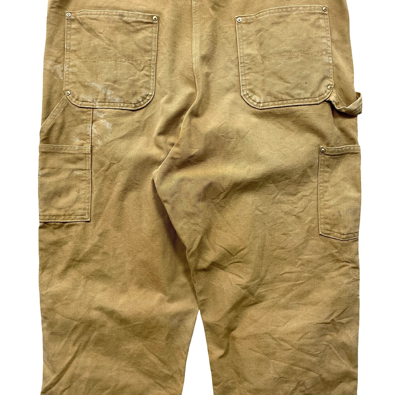 USA 古着 carhartt カーハート ダックコットン ダブルニー ワーク