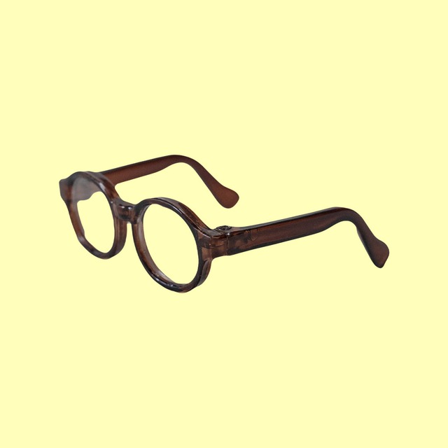 Glasses Antiquebrown