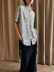 paisley pattern classic shirt-5256-6