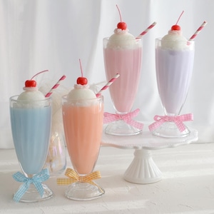 【RED CHERRY】milk shake candle