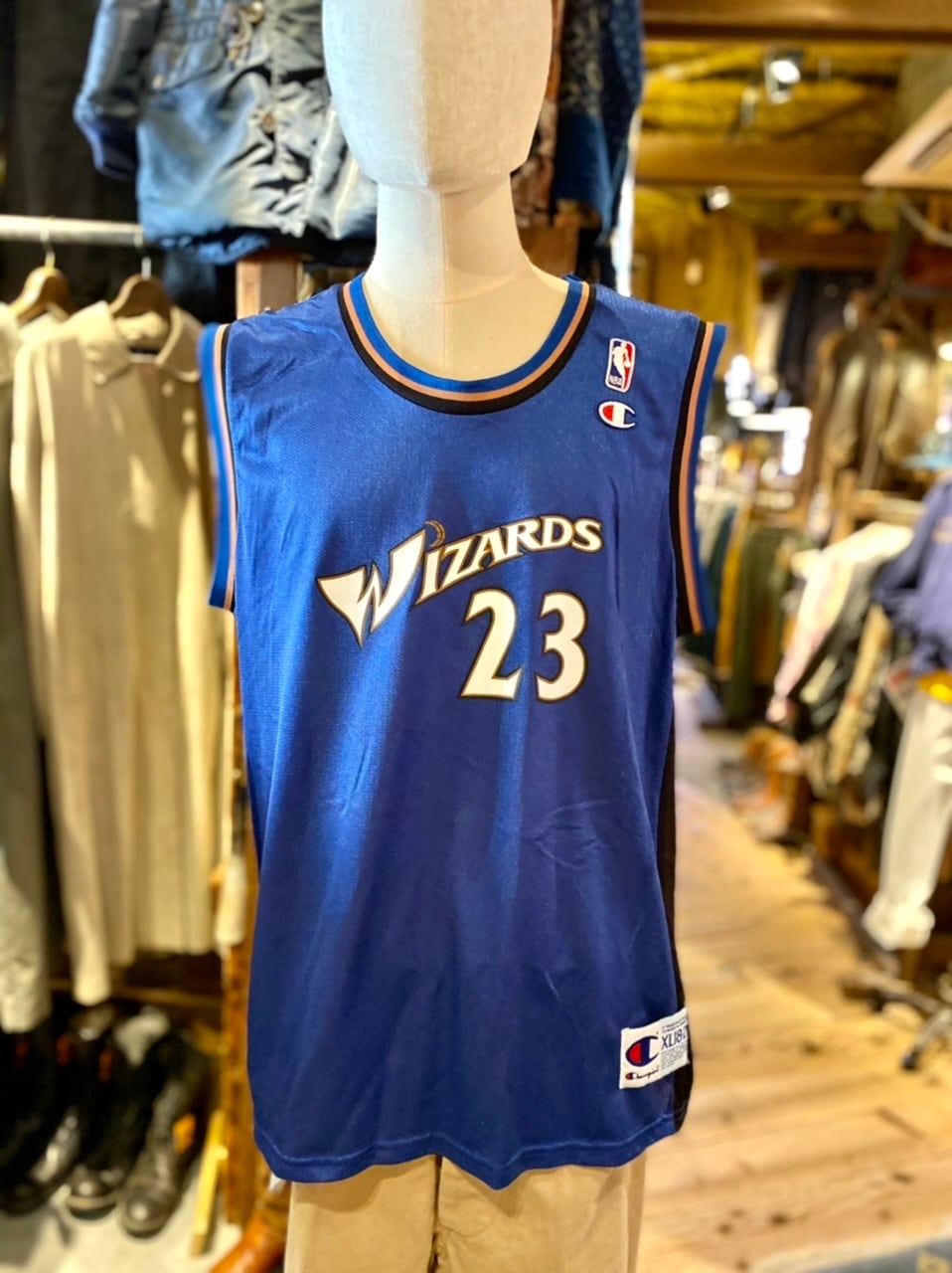 チャンピオン おも NBA ユニフォーム ワシントンウィザーズ ジョーダン 23