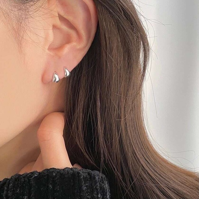 18k mini one touch pierce【 3color 】