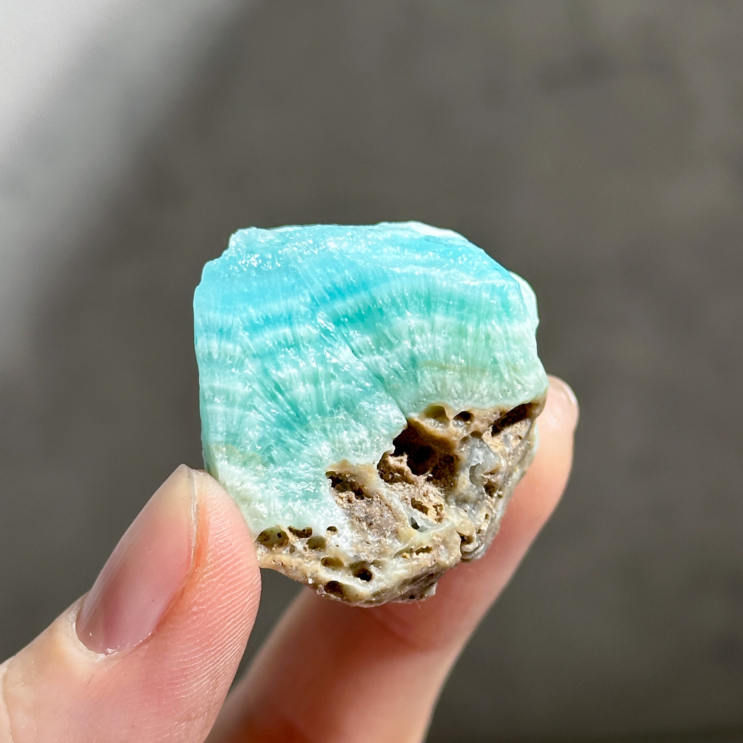 ブルーアラゴナイト 原石61◇Blue Aragonite◇天然石・鉱物