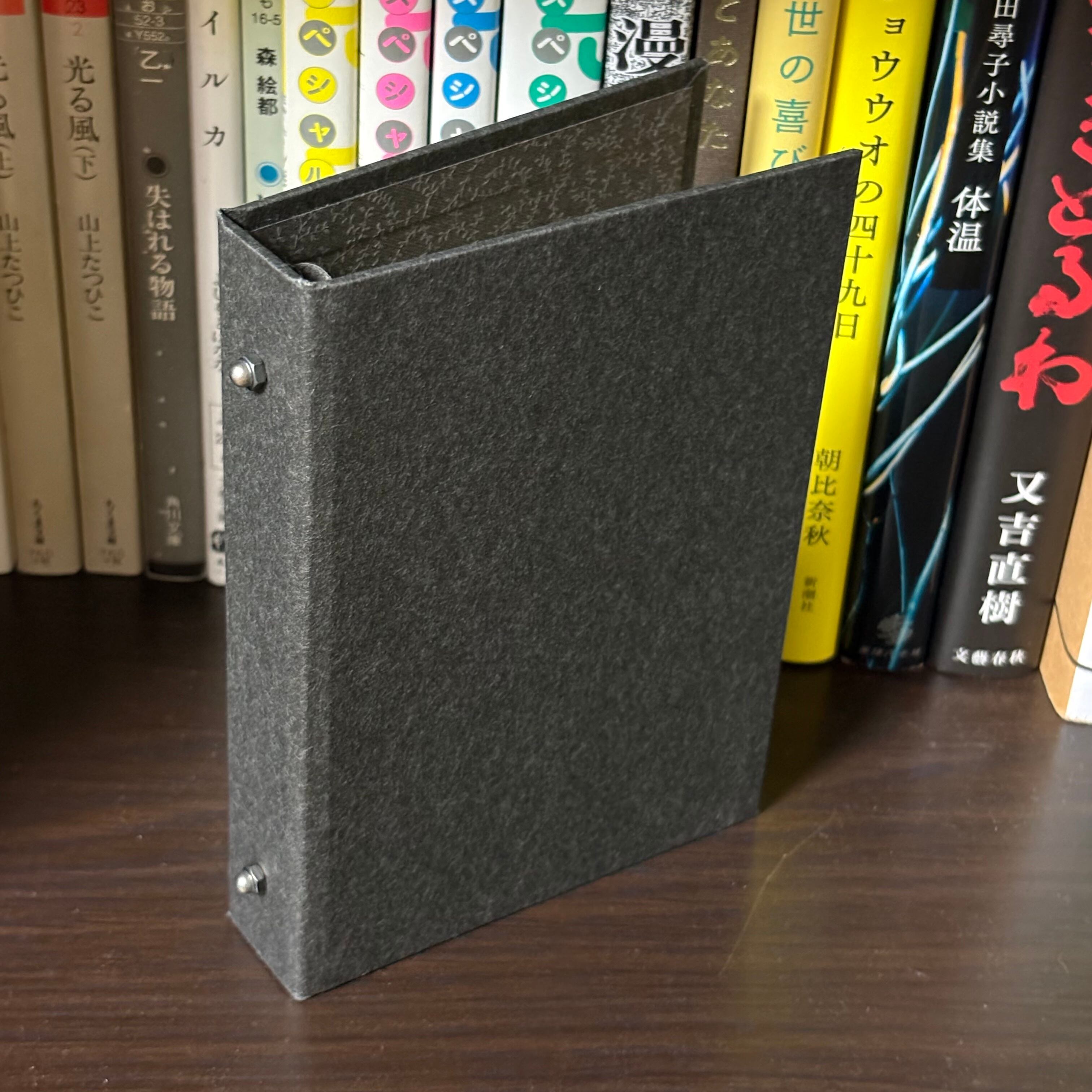 ミニ6]製本屋のシステム手帳バインダー【里紙（すみ）×タントセレクト