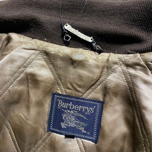 vintage BURBERRYS suede blouson