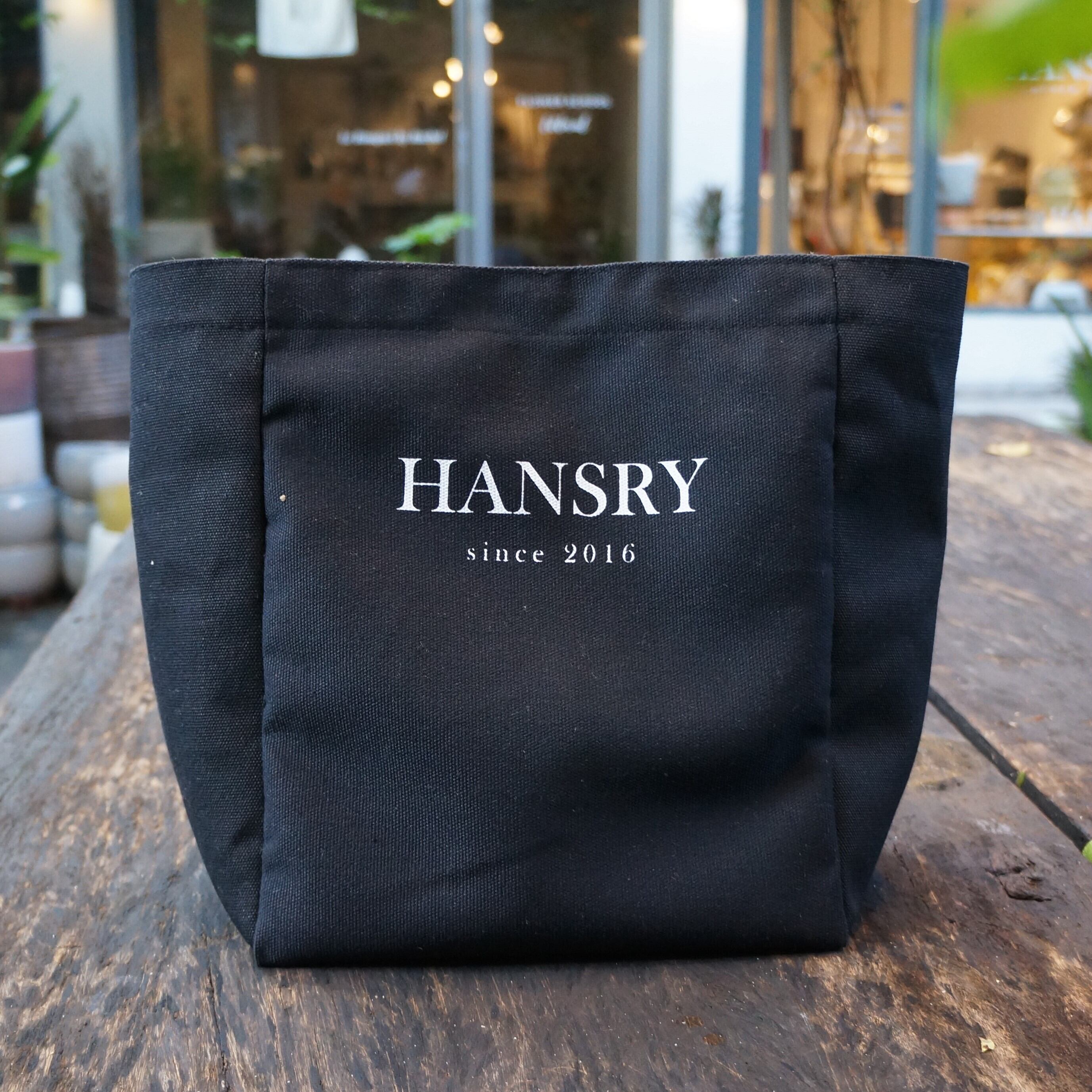 hansry オリジナル バッグ イン バッグ_BLACK