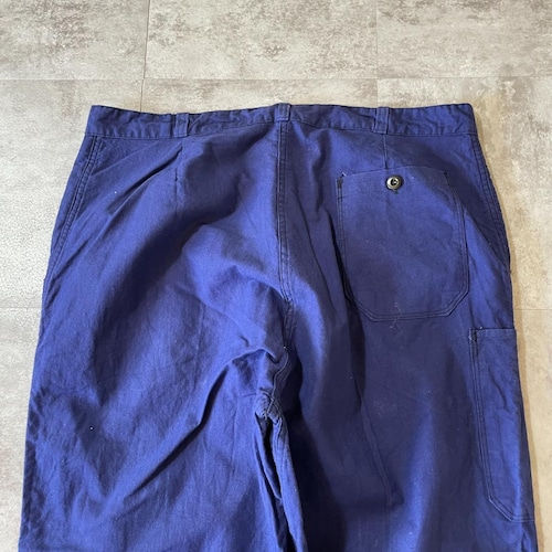 50-60s Le Voyageur フレンチワーク コットン パンツ W37 詳細写真9