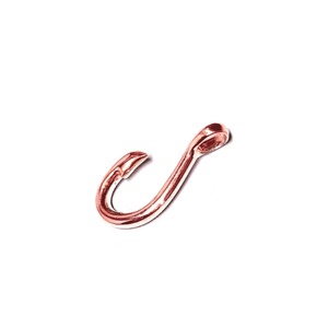 [OPT108PG] K18PGF SMALL HOOK CHARM