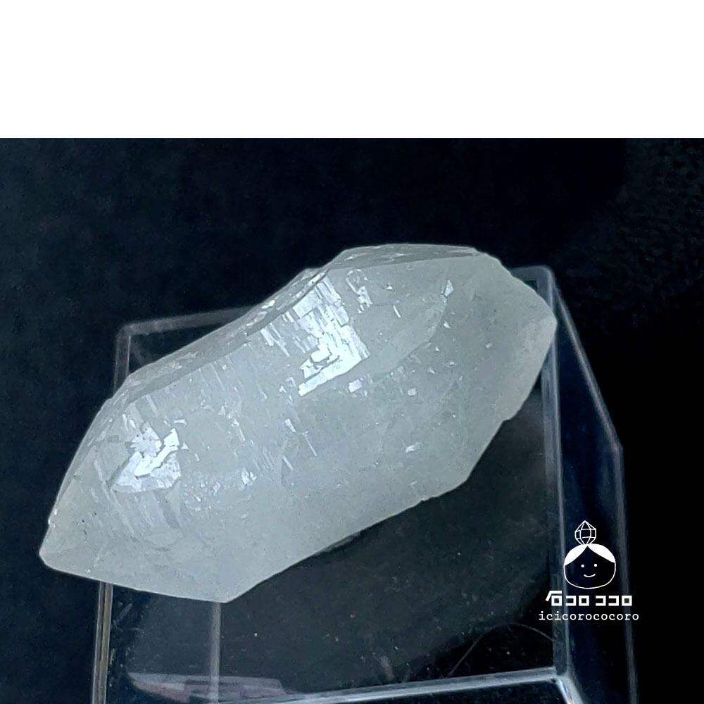 モロッコの砂漠から！ジオードで生まれた、両剣水晶01【匿名配送】 モロッコの砂漠から！ジオードで生まれた、両剣水晶01【匿名配送