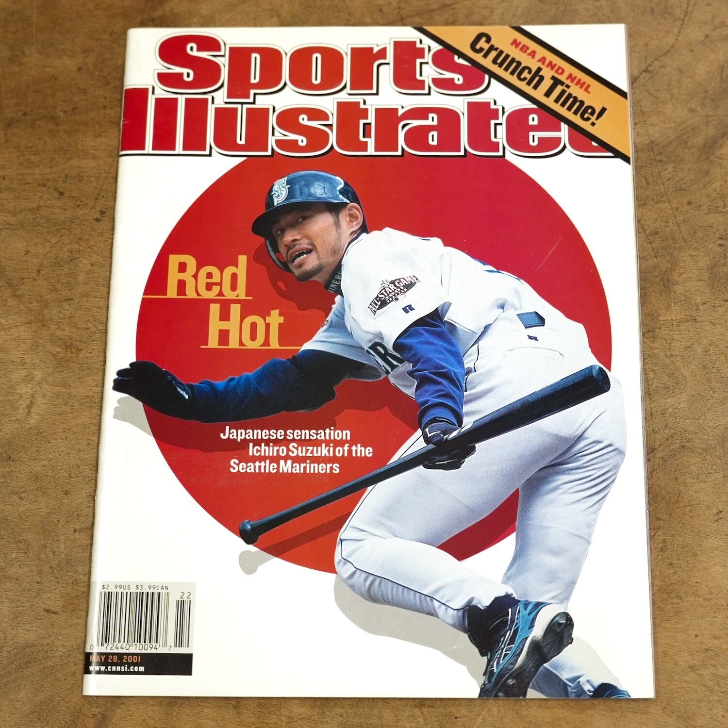 4321M2 Sports Illustrated May 28, 2001 Ichiro イチロー シアトル