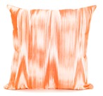 【天然繊維】伝統的織物のクッションカバー･Orange101