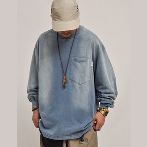 フェードウォッシュ・ロングスリーブシャツ A2094