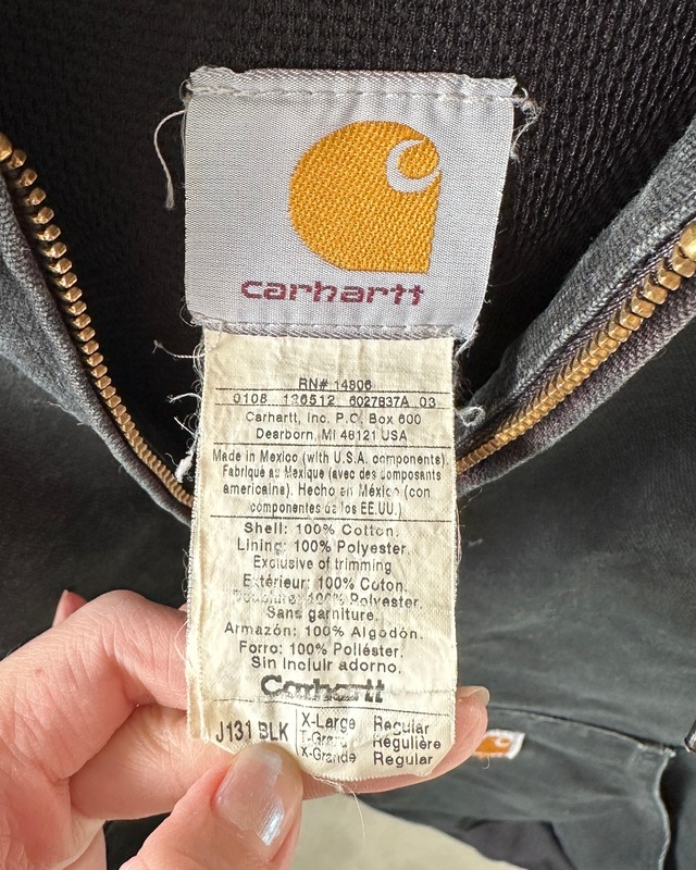 -Carhartt-   00s XL Active Jacket Made in MEXICO