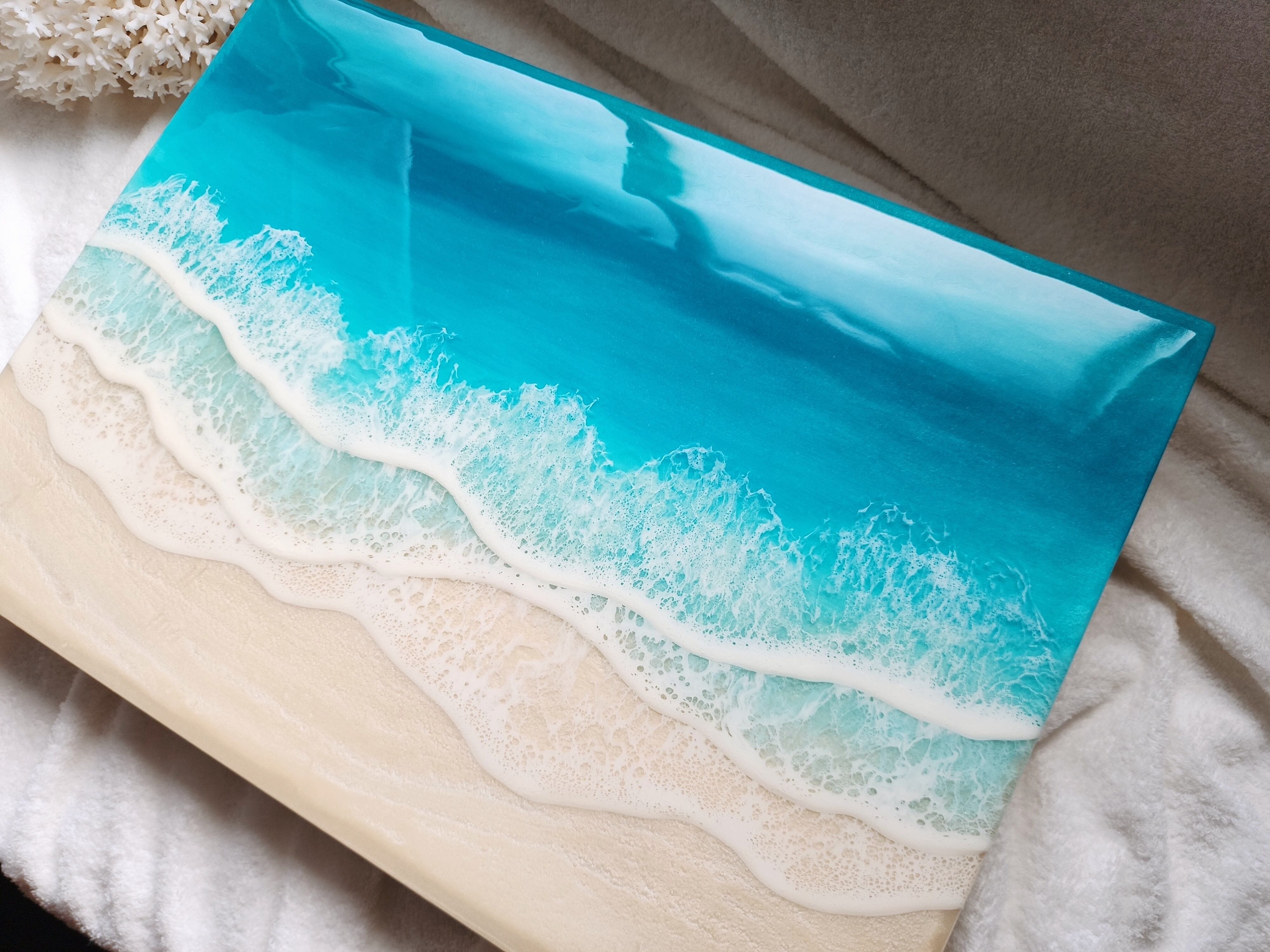 338.オーシャンレジンアート B3パネル