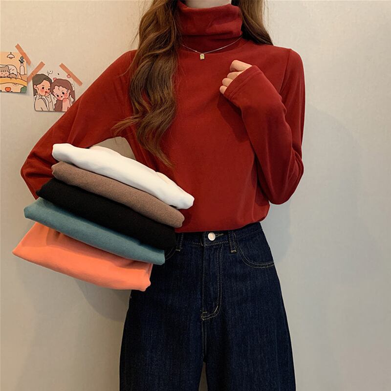 シャツ オータムウィンタースタイルベルベット ロング 秋物 冬物 YY-ファッション11411137420