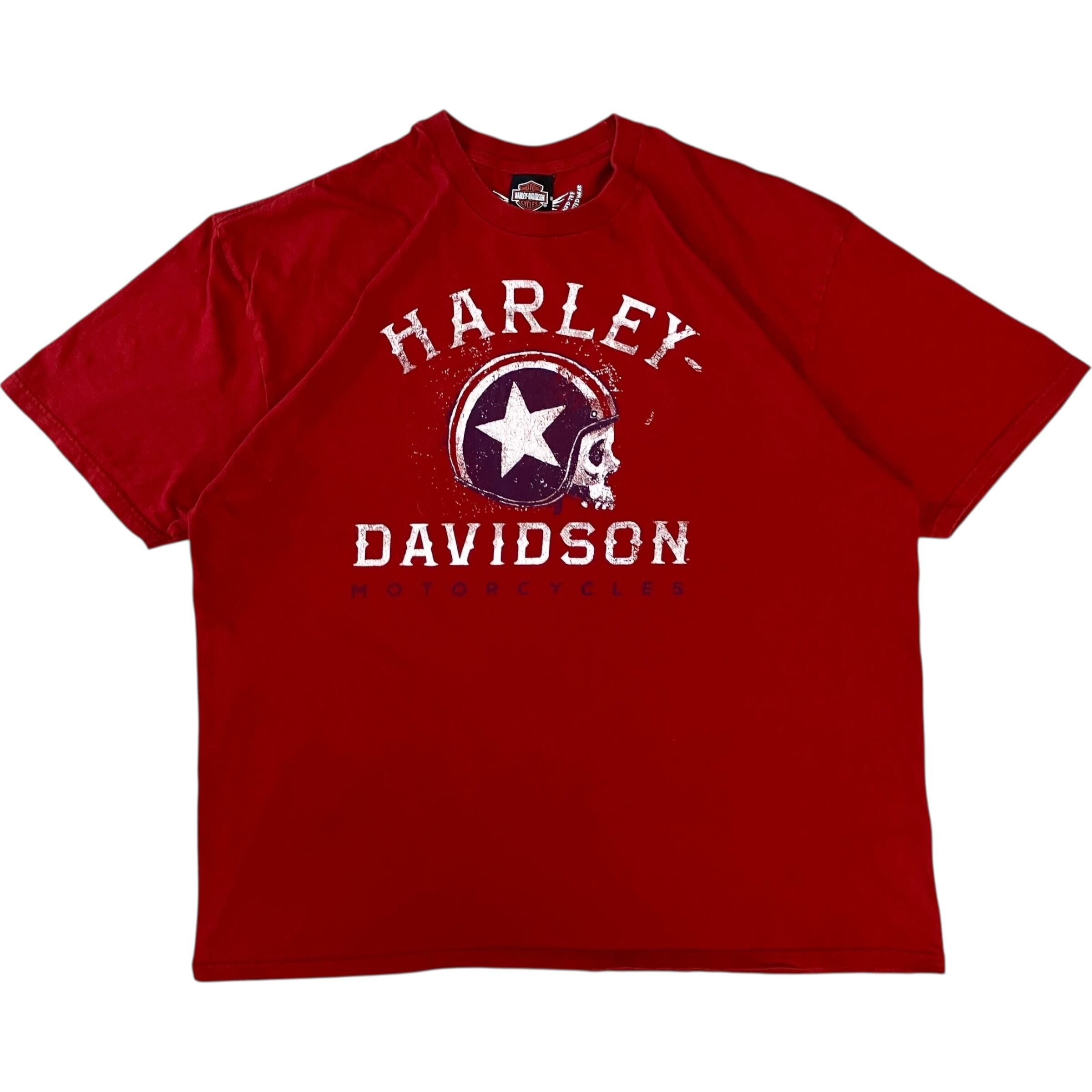 《XXXL》Harley-Davidson ハーレーダビッドソン プリントTシャツ 両面プリント No.3184