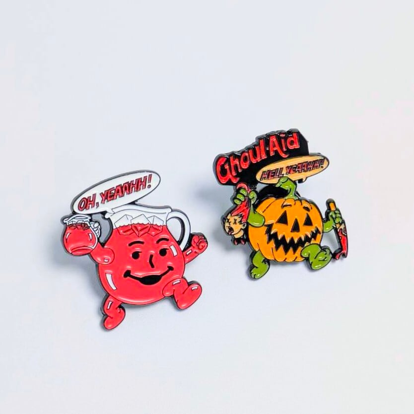 送料無料！ ★ピンズ PINS★ピンバッジ 【 Kool-Aid ( クールエイド )   】2P SET / 2個セット Halloween / ハロウィン 〚アメリカン雑貨 アメトイ〛