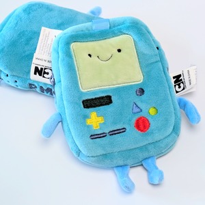 【 Adventure Time ( アドベンチャータイム ) 】 BMO ( ビーモ ) / カラビナポーチキーホルダー / 小物入れ / コインケース / プラッシュキーホルダー 〚アメリカン雑貨 アメトイ〛