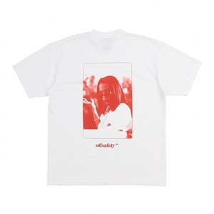 【OFF SAFETY/オフセーフティー】AALIYAH X OFFSAFETY TEE Tシャツ / WHITE