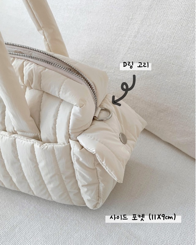 こっそりペアコーデ ハンドバッグ (BLACK)