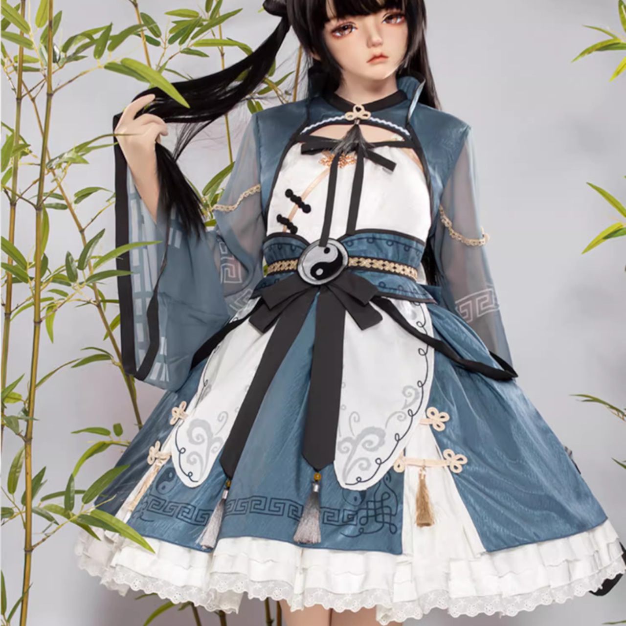 お礼や感謝伝えるプチギフト 地雷華ロリ サブカル系 チャイナドレス コスプレ メイド服 コスプレ衣装
