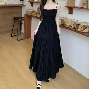 【送料無料】 ロングワンピ マキシ ゆったり ラウンドネック Aライン フレア プルオーバー 薄手生地 エレガント 可愛い 大人可愛い きれいめ シンプル カジュアル シック コンサバ 華やか 大人 上品 おしゃれ お洒落 主役級 こなれ感 無地 夏 レディース 女性用 ママ 20代 30代 40代 デート お出かけ 女子会 お呼ばれ 休日 お茶会 授業参観 着回し 普段使い ファッション コーデ スタイル 楽ちん 体型カバー 美脚 脚長 定番 垢抜け ママ服 ブラック 大人カラー モノトーン