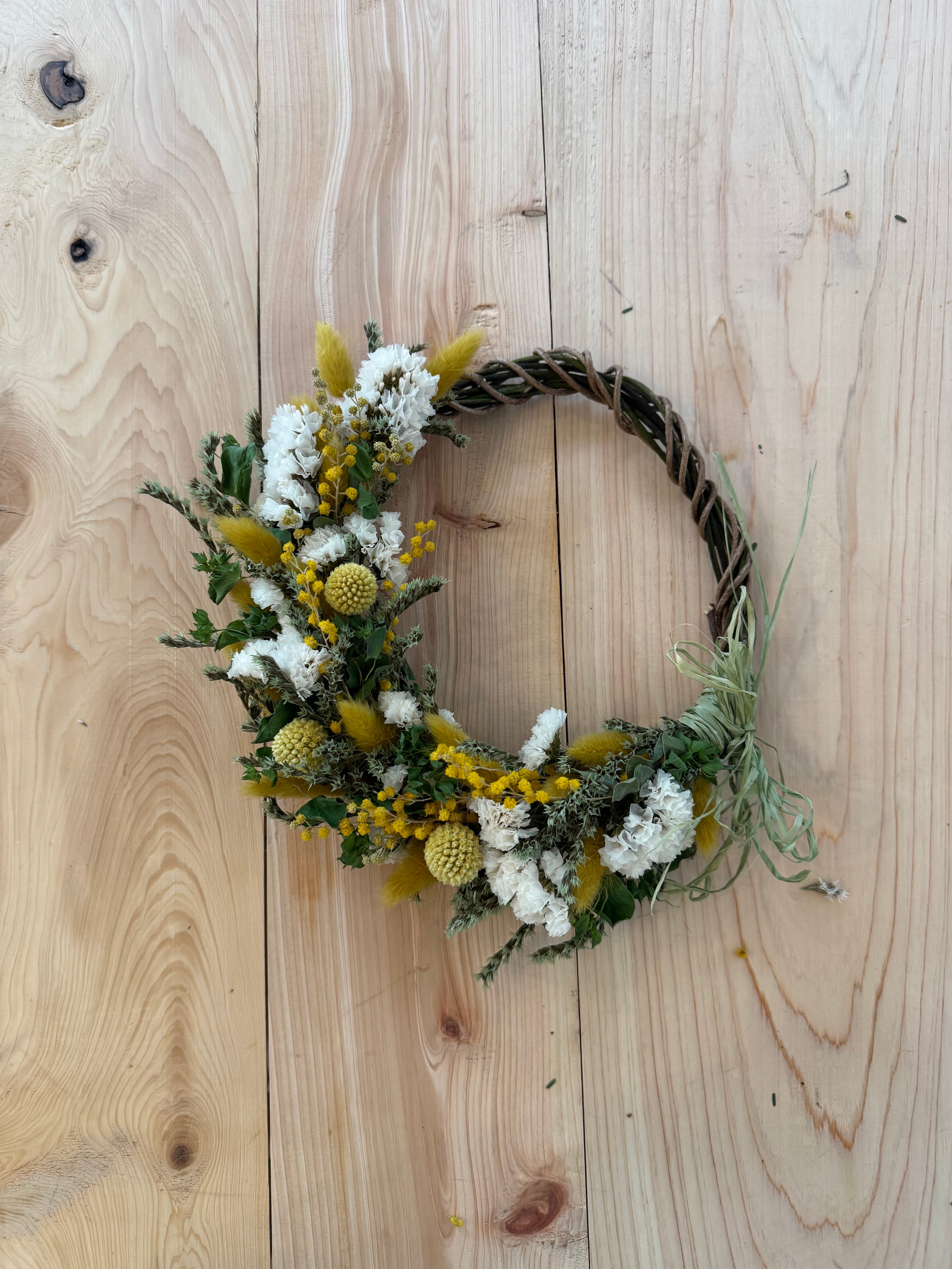 蕾のミモザのハーフリース | 太陽樹林