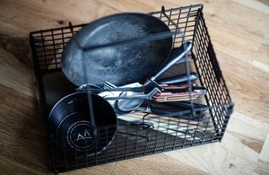 フォールディングワイヤーバスケット S